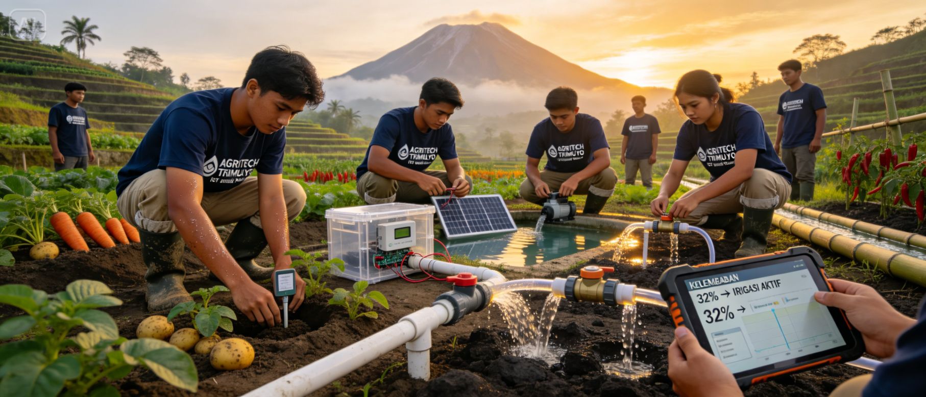 Smart Watering: Sistem Irigasi Otomatis untuk Pot Tanaman
